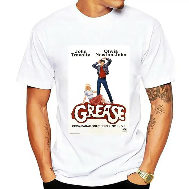 

Футболка смазка A55, рубашка, культовый фильм, Фрэнки Вэлли, Джон, траволла, Оливия Ньютон