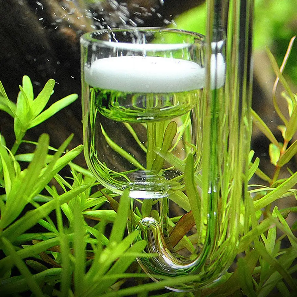 1 Набор для аквариума СО2 очистки стекла регулятор u-образная форма диффузор