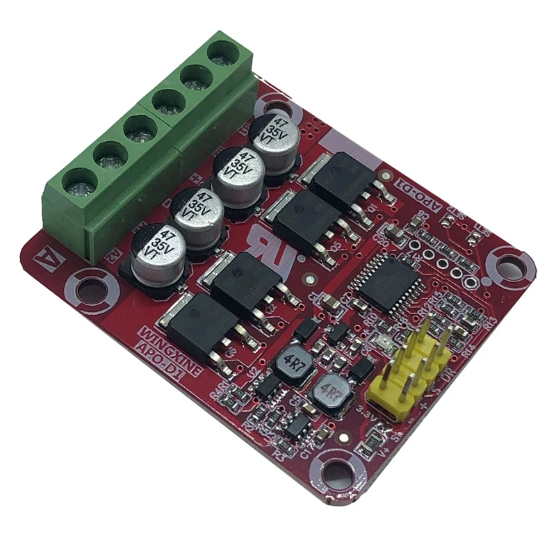 Promotion! APO-D1 Dual-Channel Speed Controller 10Ax2 Three-Function DC Brushed Motor ESC 5V-24V Dual Drive Slo | Строительство и