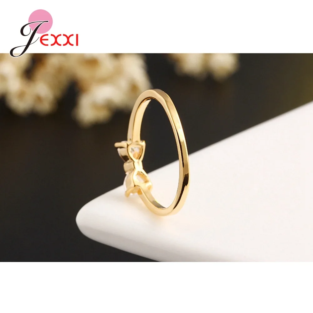 Женское кольцо из серебра 925 пробы с бантом | Украшения и аксессуары