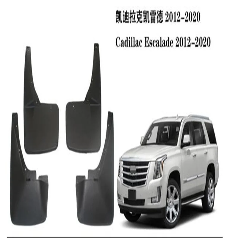 

4pcs Front & Rear Fender for 2007-2020 Cadillac Escalade Car Mud Flaps Splash Guard Mudguard Mudflaps