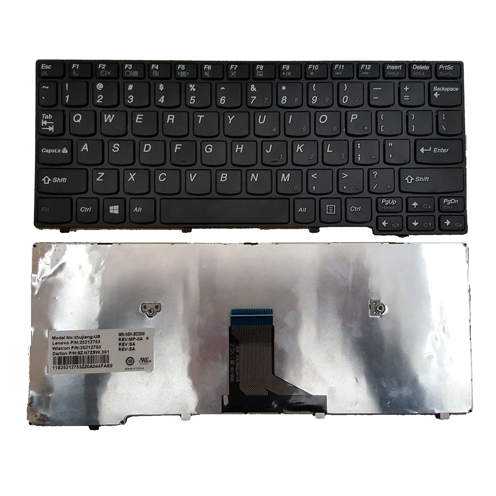 Новая клавиатура US для LENOVO K20-80 K20-30 K20-70 K20-40 K20-45 K20-35 75 K2450 ноутбука | Компьютеры и