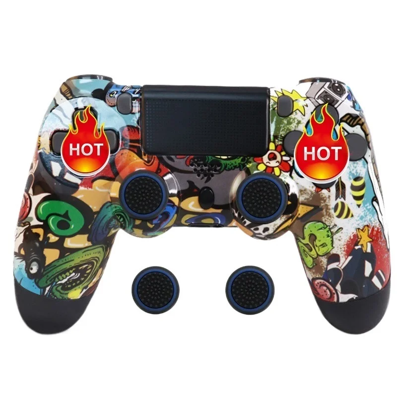 

30Colors Bluetooth Double Vibration Controller For PS4 PS3 Wireless Gamepad Joystick For PS4 Game Console 6Axis Joypad Share Key