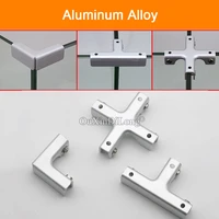 4pcs aluminum alloy glassacrylic showcase clipsconnectorfor glassacrylicwithout drillingaquarium diy connector clamp gf341