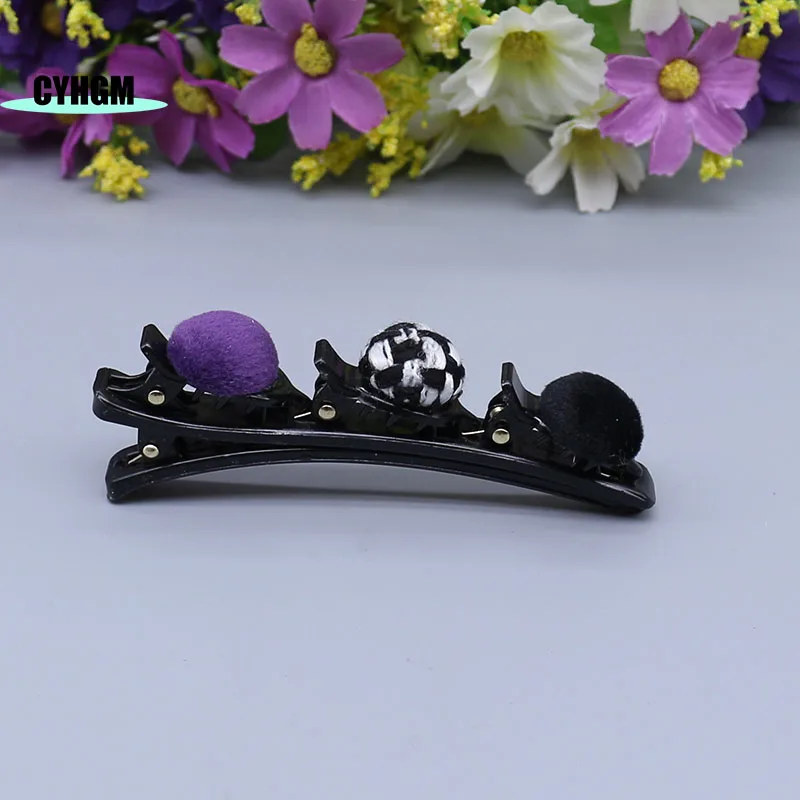 Оптовая продажа новые милые заколки для волос девочек Черные повязка на голову