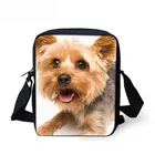 2021 сумки-мессенджеры для женщин, сумка через плечо с принтом симпатичного йоркширского терьера для девочек и мальчиков, школьные миниатюрные повседневные сумки-книжки с клапаном