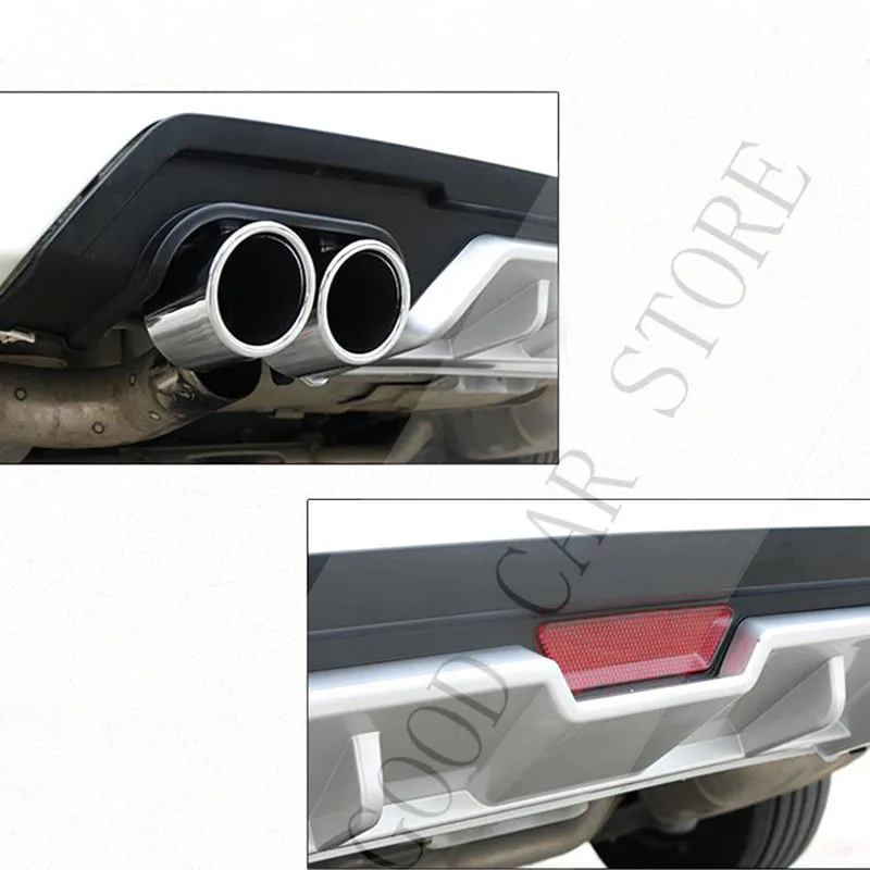 Подходит для Honda Civic СЕДАН 4 DR 2016 2017 2018 2019 Задняя Нижняя бампера Защита глушителя