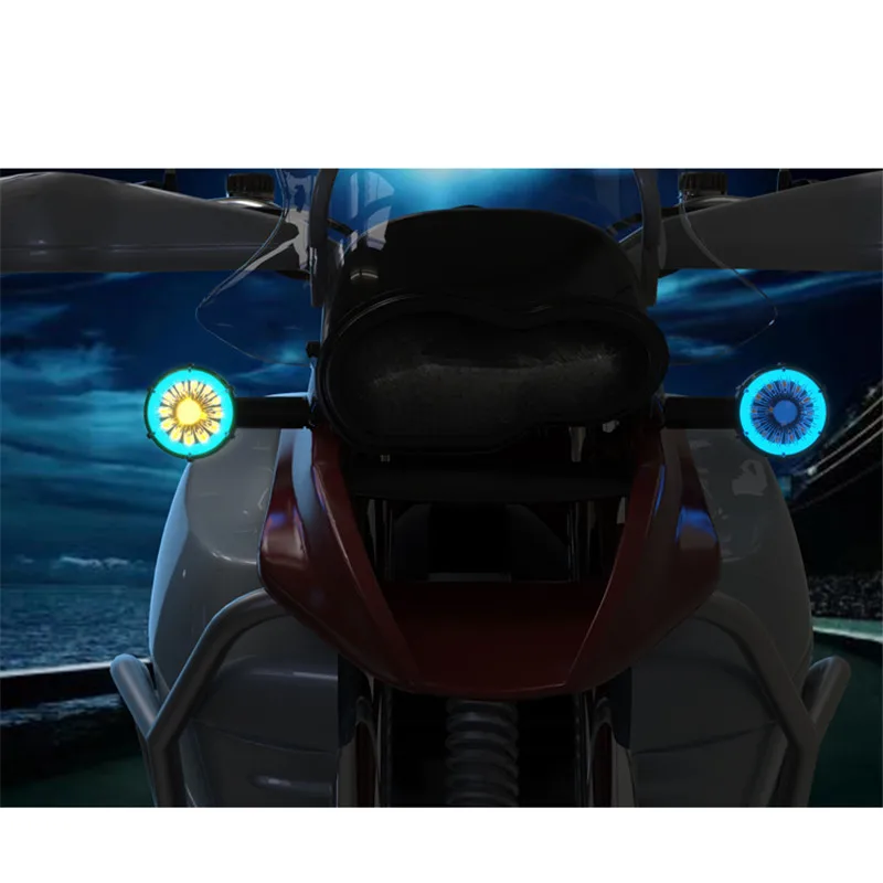 

colorful universal brand part motocross indicator blinker motorbike flashing LED motorcycle accessories moto turn signal light