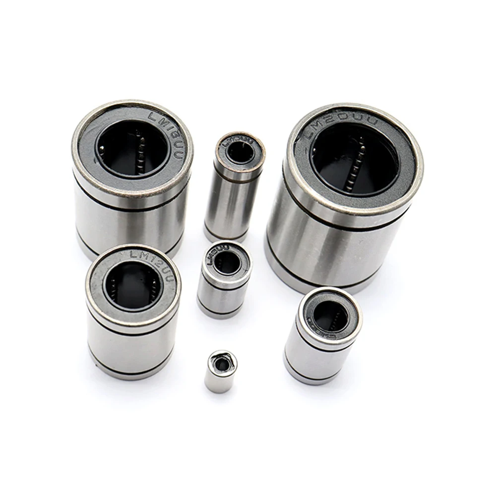 LM3UU LM4UU LM5UU Линейный Подшипник Втулка CNC части вала|bearing shaft|linear motion shaftbearing linear |