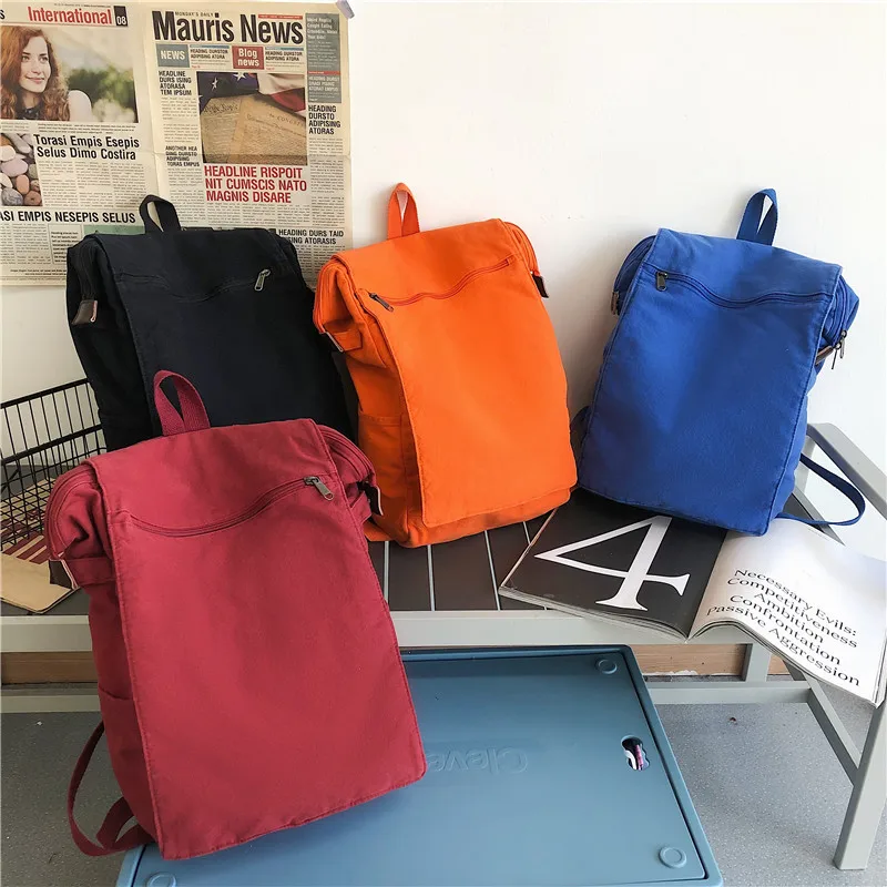 

Koreanversion of Mori literature and art, ancient sense schoolbag, old washed rucksack, high school, college shoulder bag female