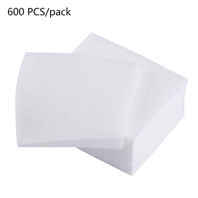

White Non-woven Fabric Cosmetic Cotton Pads Disposable Makeup Remover Cushion Dust-free Cleaning Nail Polish Cleaner