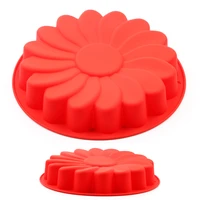 ailehope round silicone cake baking pan mold cake decoration tools diy baking pan for kitchen bakeware pastry tool flower