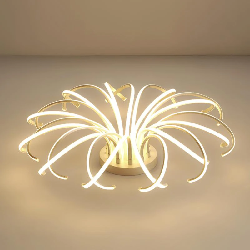 Современная искусственная потолочная лампа осветительные приборы для гостиной