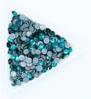 ss6ss10ss16ss20ss30 green zircon dmc iron on rhinestoneshot fix crystal rhinestones strass sewing fabric garment stones