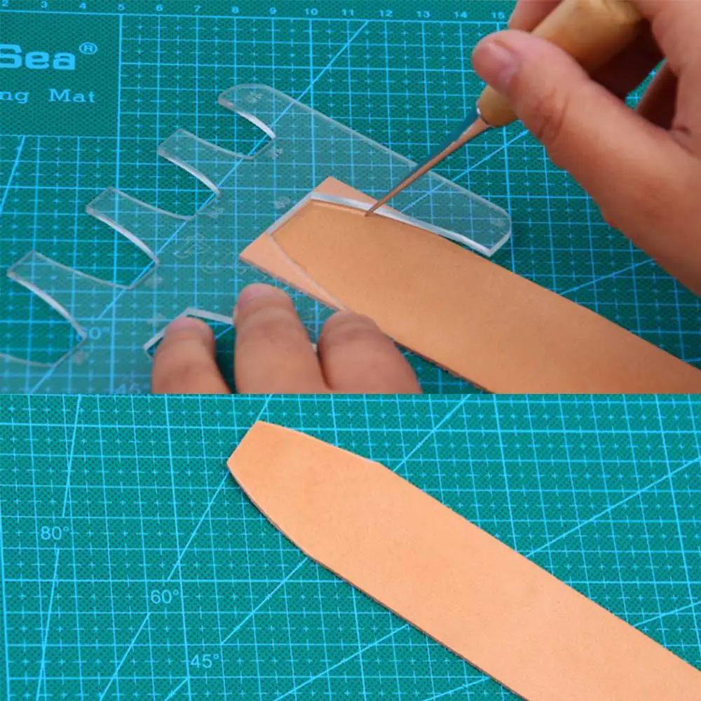 Акриловый кожаный телефон трафарет ремешок ремень хвост для мужчин и женщин