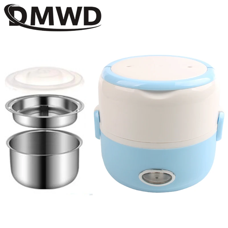 DMWD 110V/220V мини риса Плита электрическое Отопление подогреватель коробки с обедом