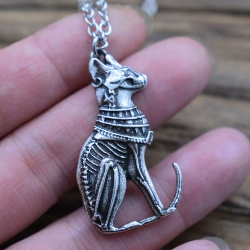 Ожерелье богини египетской кошки санлана | Ожерелья