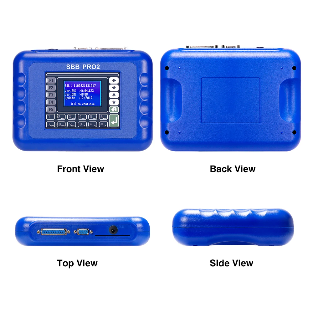 Программатор ключей SBB PRO2 OBD2 поддержка новых автомобилей до 2017 обновление V48.88 V46.02