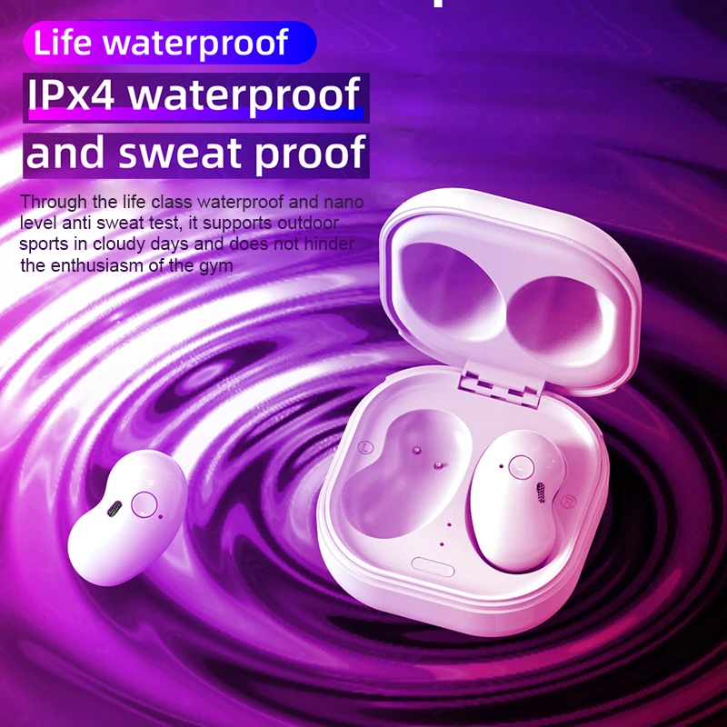 

Wireless Headphones Bluetooth TWS Headphones with Microphone Bluetooth Earphone Stereo Headset for IOS Samsung Buds Live