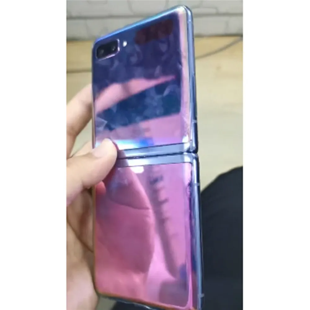 Прозрачный флип чехол тонкий защитный ударопрочный жесткий для Samsung Galaxy Z Флип