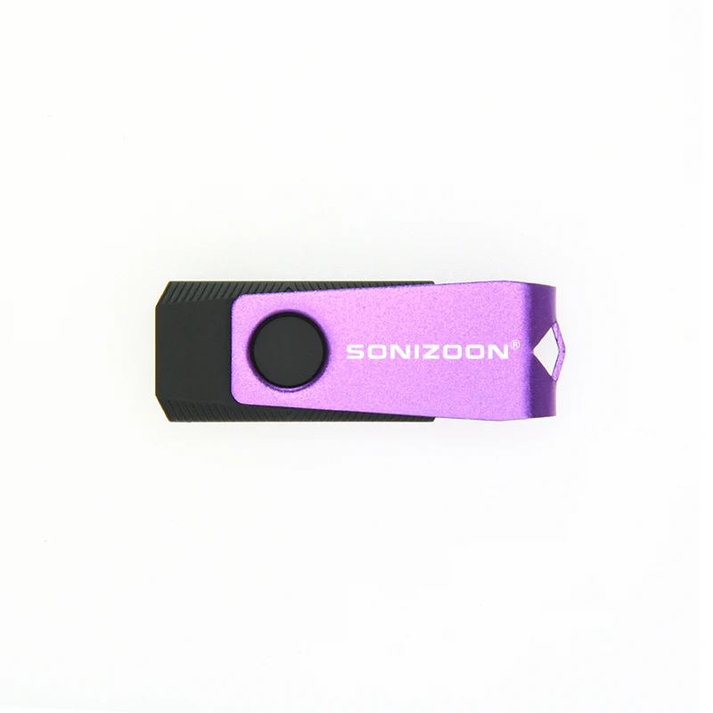 

SONIZOON USB flash drive 3.0 pen drive 16GB 32GB 64GB 128GB stable high-speed Purple personalized U disk Free shipping