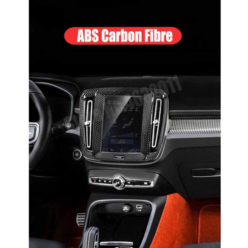 Для Volvo XC40 2017 2018 2019 ABS Матовый/углеродного волокна стикер автомобиля