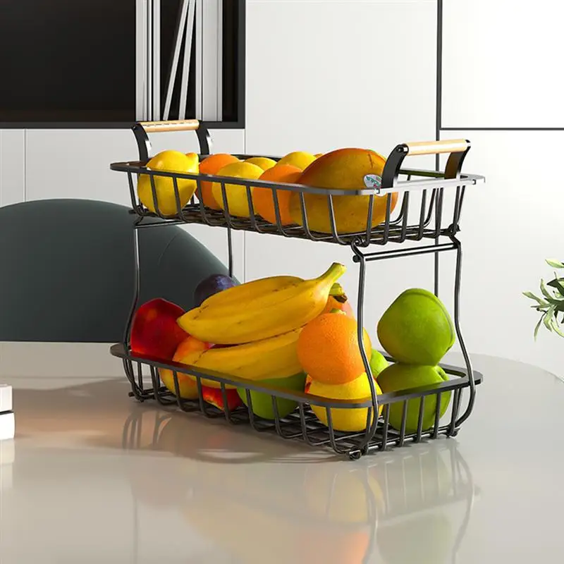 

1Pc Kitchen Vegetables Drain Basket Versatile Detachable Storage Basket