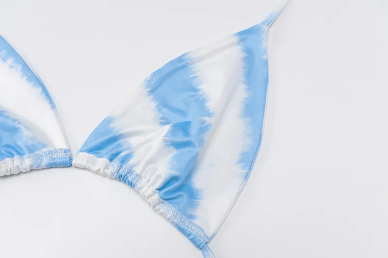 

2 piece set women crop top halter bra and mini dress mesh see trough bodyocn drawstring pleated outfits streetwear sexy party