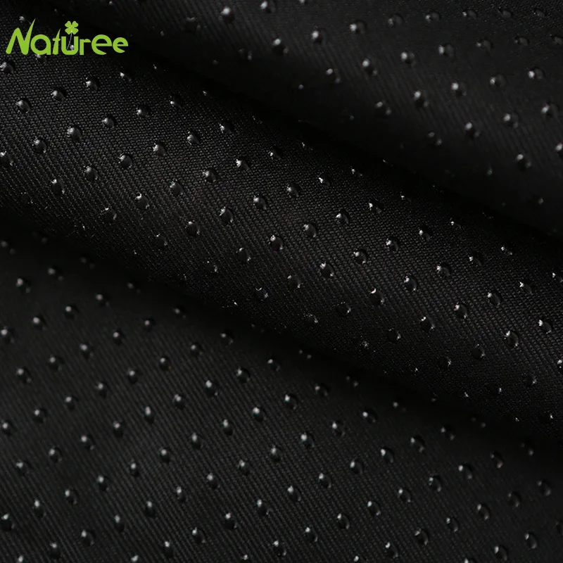 Нескользящая черная ПВХ ткань 50 см * 150 против скольжения пластиковая точка