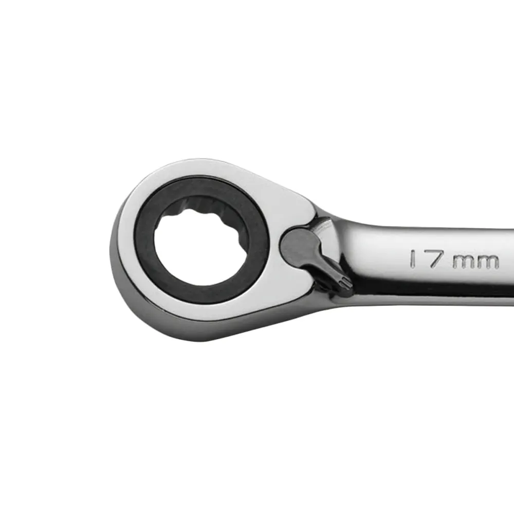 SATA Полный полированный Реверсивный Трещоточный ключ гаечный ручной инструмент