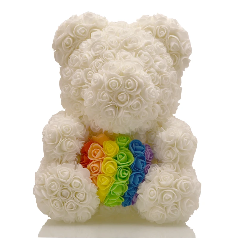 

2020 Hot Sale Dog Panda Unicorn Teddy Bear Rose Soap Foam Flower Artificial Toy Birtthday Valentines Christmas Gifts for Women