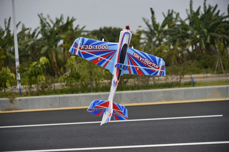 3D Спорт F3A RC самолет 1000 мм размах крыльев EPO Sky Sprite комплект