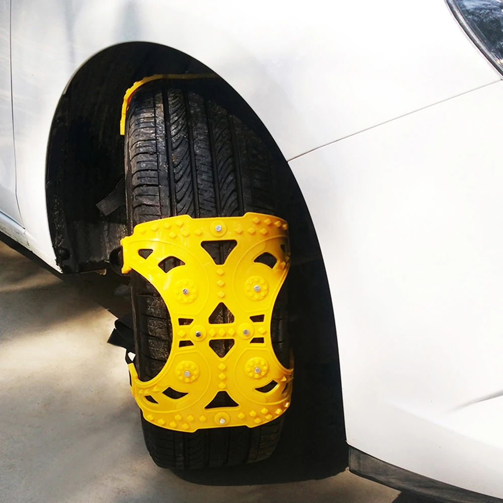 

6 PCS Universal Car Suit Tyre General Automobile Tire For SUV Off-road Thicker Safety Chains Snow Mud Ground Anti Slip
