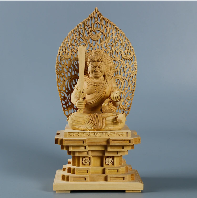 Женская деревянная статуя из цифры фэн шуй украшение дерева для поклонения