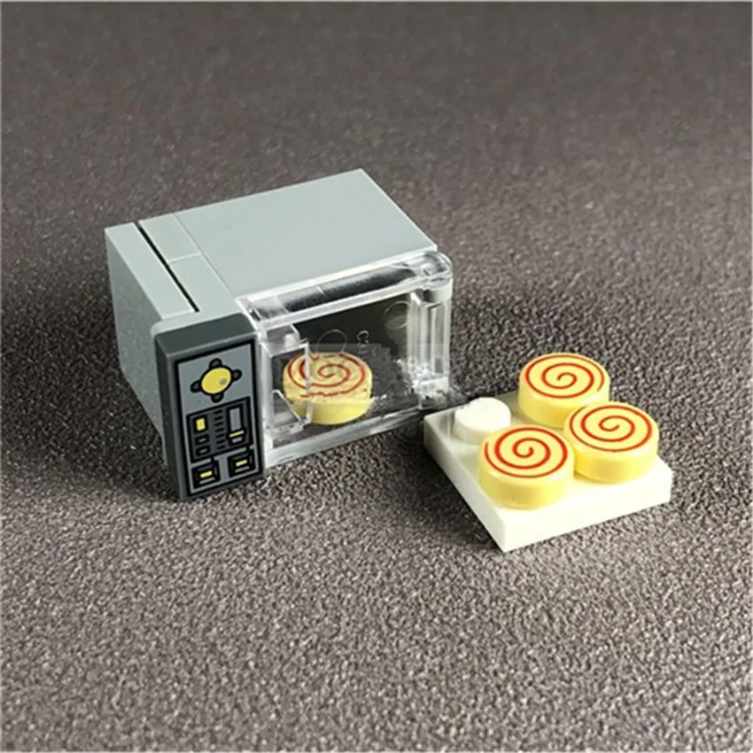 Конструктор для микроволновой печи игрушечный городской квартал вечеринка