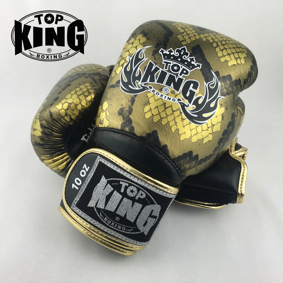 Боксерские перчатки TOP KING Topking из воловьей кожи Для MMA кикбоксинга TK01