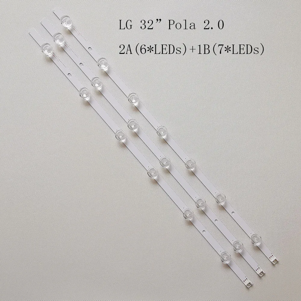 

Новинка, светодиодная подсветка 2A + 1B 590 мм, Innotek pola2. 0 32 "типа A для телевизора LG 32ln541u 32ln540b 32LN540FD 32LN550FD
