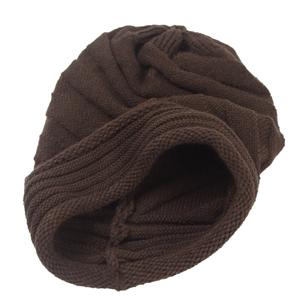 Модные зимние шапочки 2020 женские уличные одноцветные вязанные крючком шапки