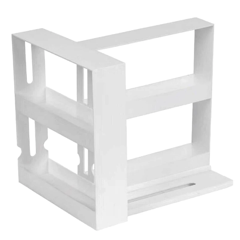 

Multi-Function Storage Rack Seasoning Spice Jar Rack Rotating Kitchen Organizer Home JDH88