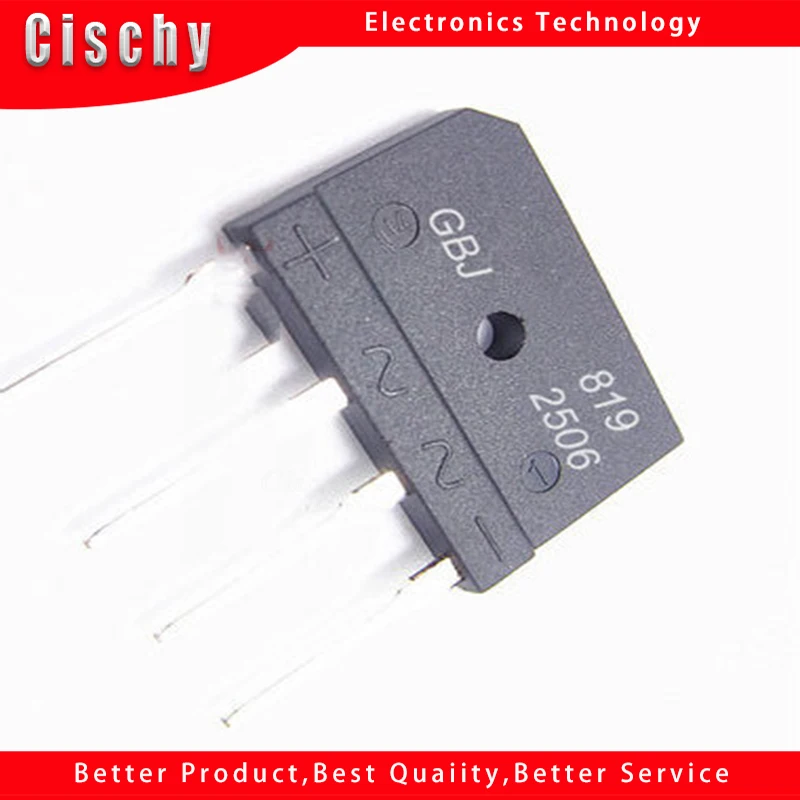 10 шт./лот GBJ2506 25A 600V ZIP-4 есть в наличии | Строительство и ремонт