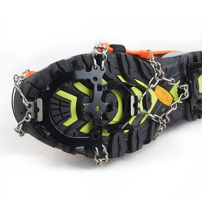 Кобуры с 12 зубцами Нескользящие кобуры для ледяного снега шипы обуви зимние |