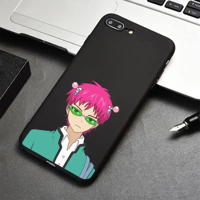 

Saiki Kusuo Phone Case for iPhone 12 11 mini pro XS MAX 8 7 6 6S Plus X 5S SE 2020 XR