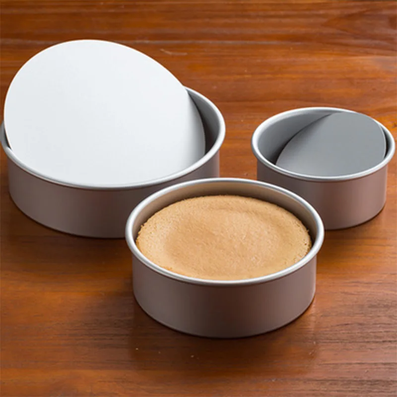 Круглая форма для выпечки торта 2-14 дюймов инструменты анодная антипригарная