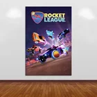Игровой плакат ракета Лига Холст Искусство Плакат И Настенная картина печать современный семейный Декор для спальни плакаты