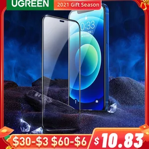 ugreen screen protector tempered glass for iphone 12 pro max 9d hd diamond glass for iphone 12 mini full cover protective glass free global shipping
