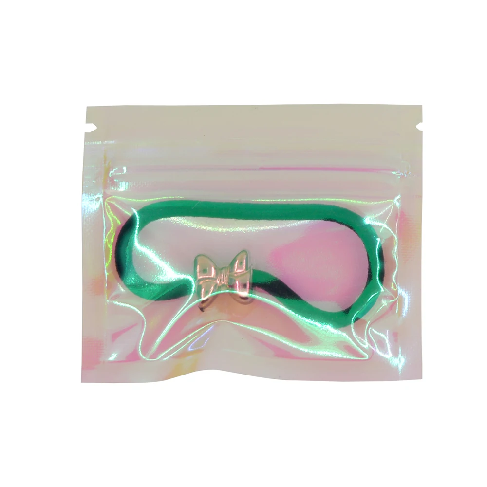 100 шт. косметички из алюминиевой фольги на молнии|Сумки для вещей| |