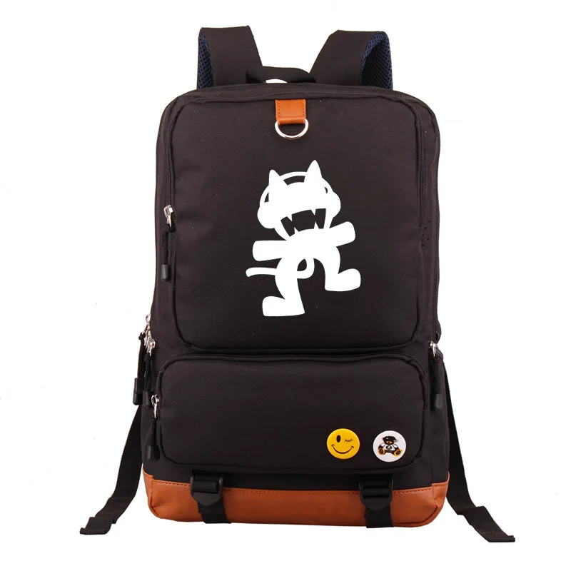 Кошка фабрика странная кошка фабрика электронная музыка monstercat школьная сумка рюкзак через плечо для поколения жира wh