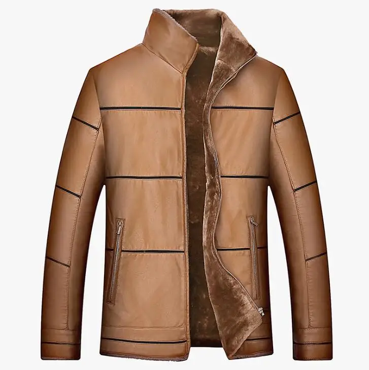 mens leather jacket slim motorcycle coat men jackets lapel short Straight clothes personalized jaqueta de couro street fashion