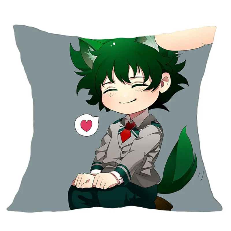 Чехол для подушки с аниме My Hero Academia Midoriya Izuku Figurien чехол детской спальни домашнего