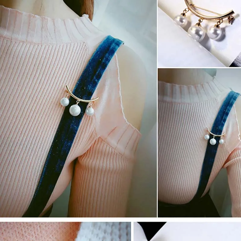 2019 Мода 1 шт Женщины/девушки имитация жемчуга брошь Классический Шарм высокого